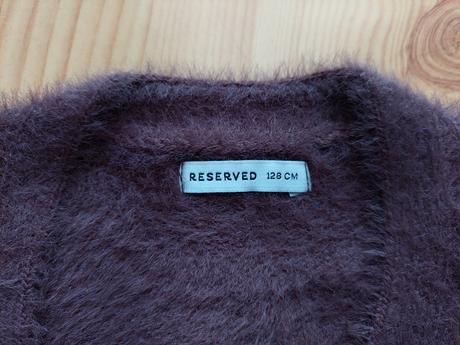 Chlpatý kardigan, reserved,128