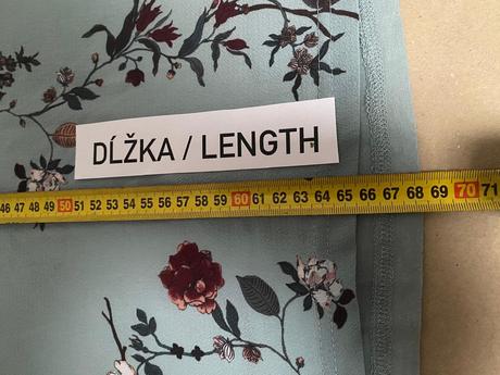 Tričko s kvetinkami l, l