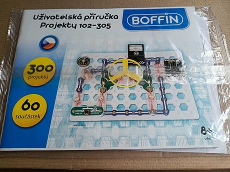 Elektronická stavebnica boffin 300,