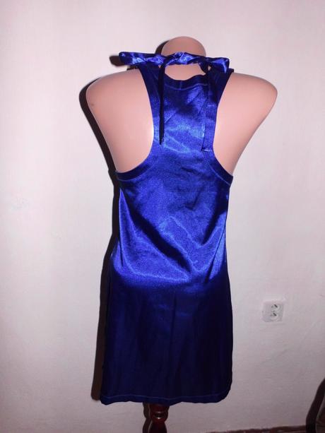 Saténové šaty, river island,m