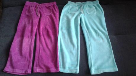 Velurové tepláčiky, f&f,104