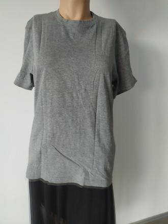 C115  panske klasicke sive  rovne tricko balnene, cherokee,s