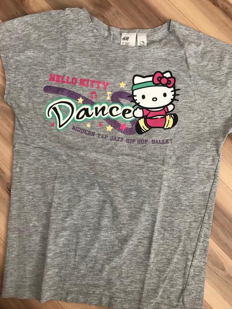 Tricko hello kitty, h&m,134