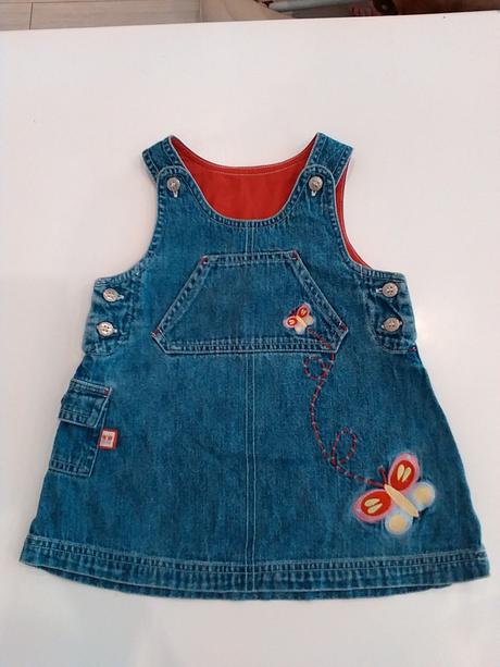 Riflove šatičky/suknička veľ. 68, ladybird,68