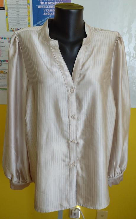 Krémová blúzka, vero moda,50