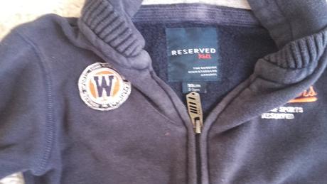 Mikina na zips, reserved,98