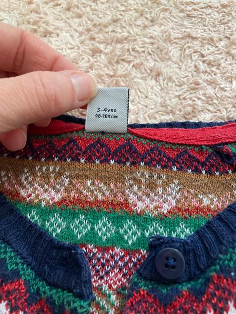 Vianocny sveter/kardigan, tu,110