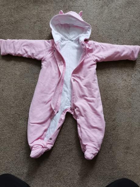 Zimný overal baby nellys č 74, 74/80, 74