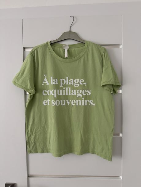 Zelene tričko, h&m,m