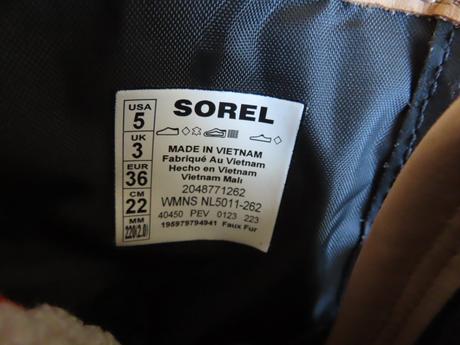 Snehule sorel, veľ.36, sorel,36