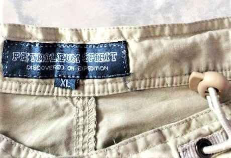 Naturálne kraťasy l/xl, l