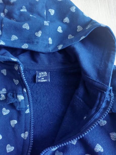 Mikina so srdiečkami 98, kiki&koko,98