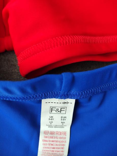 Plavky 2 ks, f&f,116