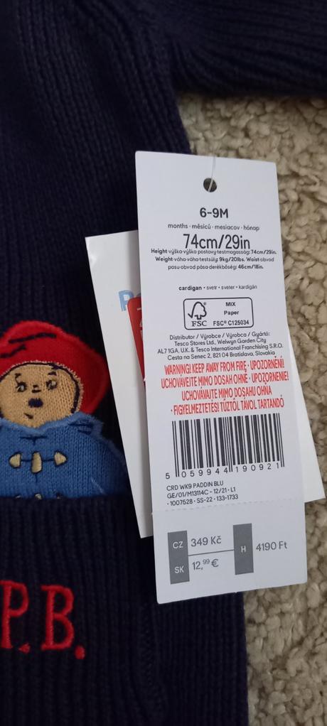 Krásny svetrík 74, f&f,74