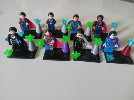 Set postavičiek superman,