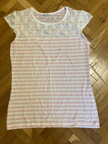 Tricko s cipkou, terranova,l