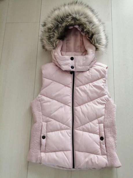 Vesticka pre dievčatka ruzova h&m vel. 134-140, h&m,134