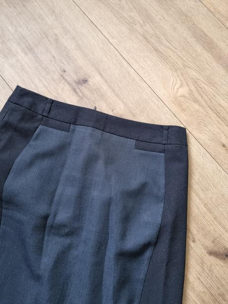 Modro čierna biznis sukňa f&f veľ. 40, f&f,40