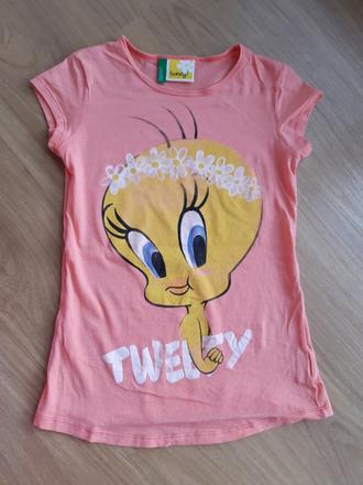 Bavlnené tričko s tweety zn. benetton, benetton,134