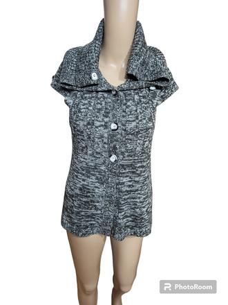 Dámska vestička na zapínanie, m