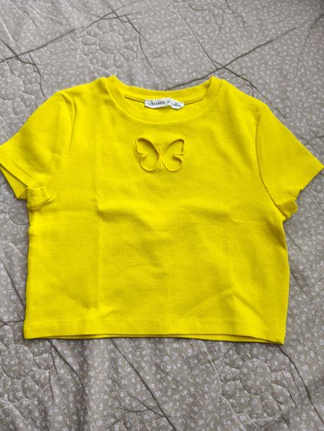 Dievčenský crop top, terranova,140