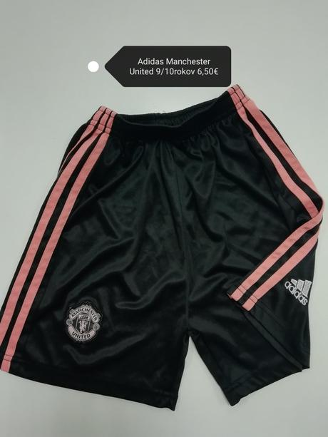 Futbalové kraťasy manchester united, adidas,140