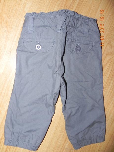 Podšité nohavice, benetton,74