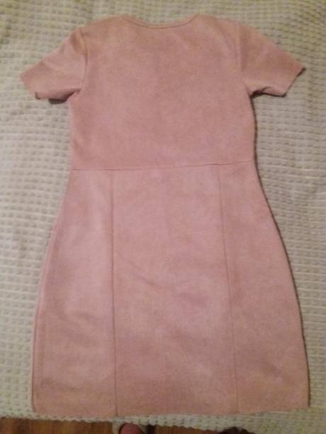 Šaty niečo ako brusená koža, 36