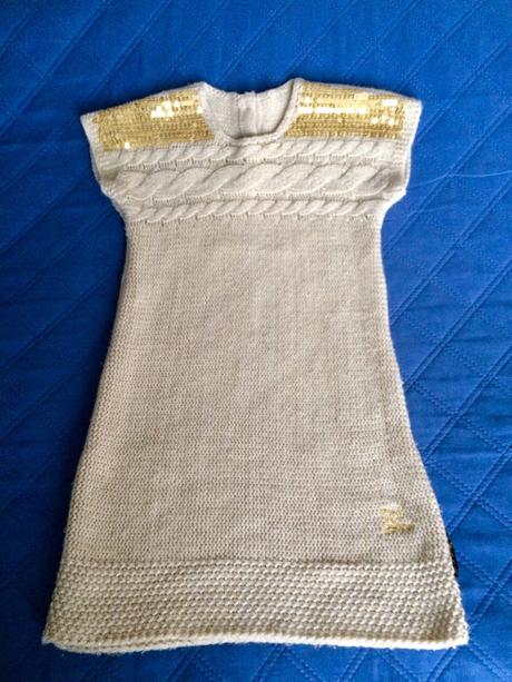 Pletené šaty/vesta, baby,92