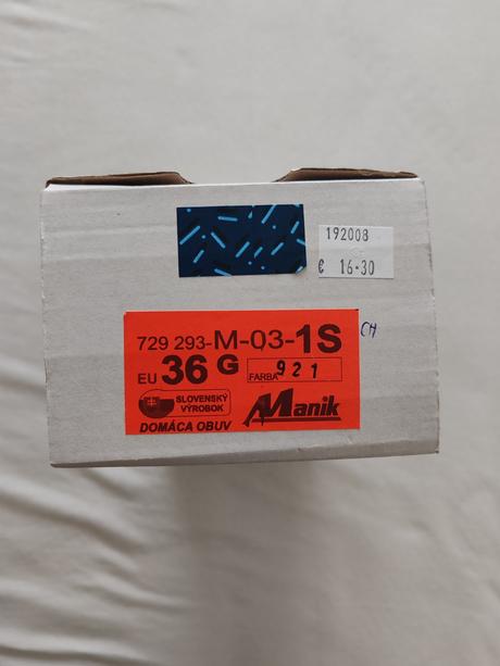 Detské papučky manik vel. 36, manik,36