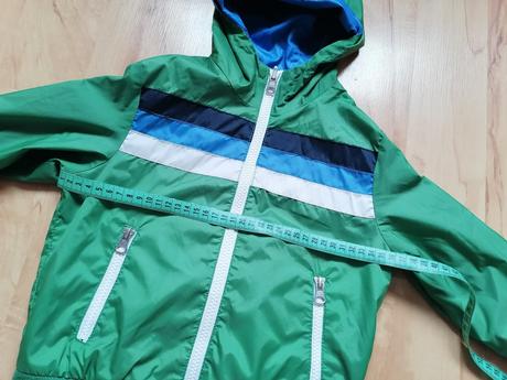 Jesenná - obojstranná vetrovka - 98/104, benetton,104