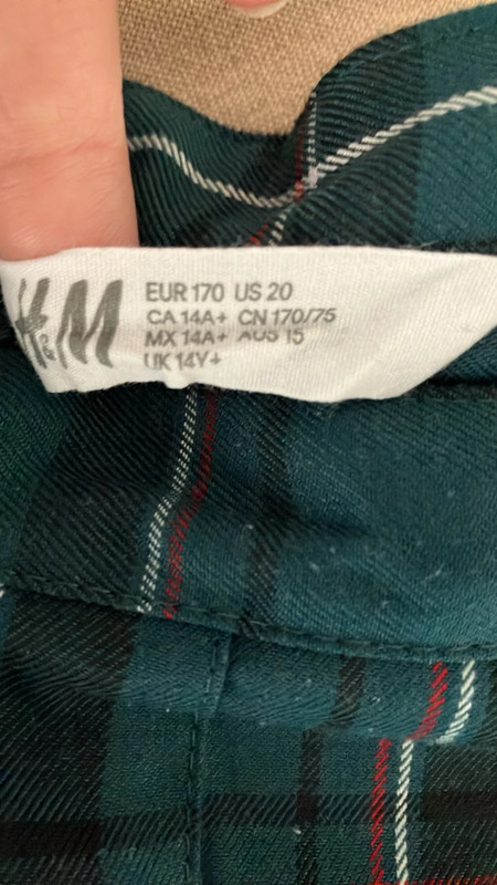 Skladaná sukňa hm, h&m,170