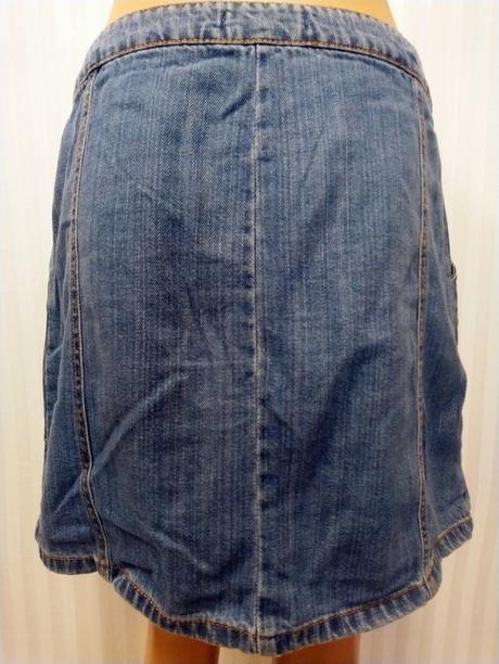 Dámska modrá riflová sukňa, piaza italia, m, m