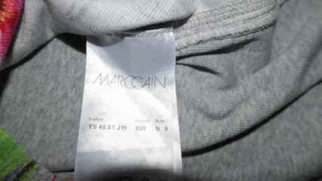 Marc cain luxusne dlhsie damske jedinecne tricko m, m