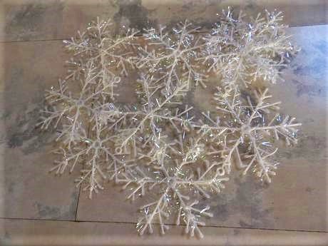 Trblietavé vločky/ 10 ks, 