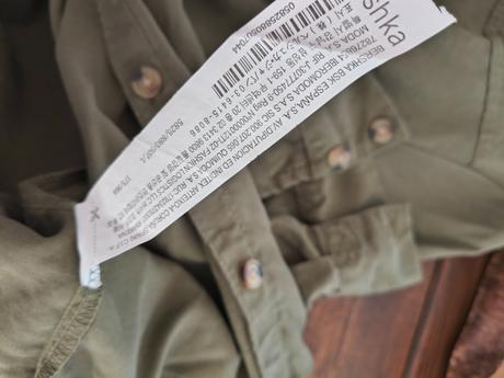 Pull&bear olivovo zelené šaty s opaskom l, pull&bear,l