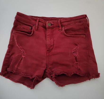 Bordové denim šortky h&m, h&m,s