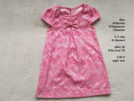 Letné šaty, st. bernard,104