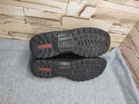 Rieker 38 - dámske kožené topánky s membránou, rieker,38