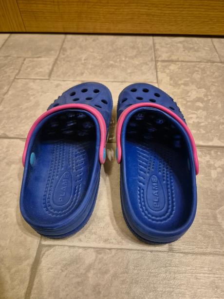 Kroksy tmavomodré pre dievča flame 31, 31