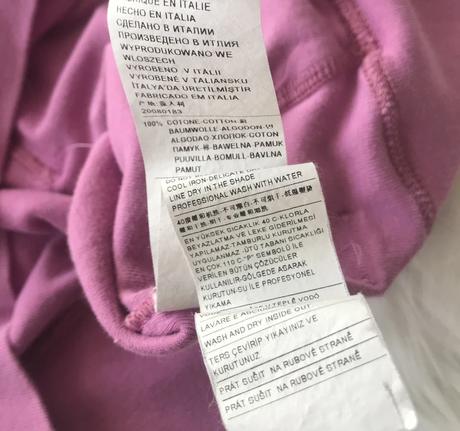 Štýlová fialová mikina, benetton,158