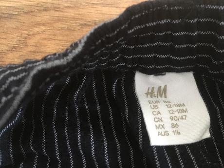 H&m letné nohavice a košele, 98