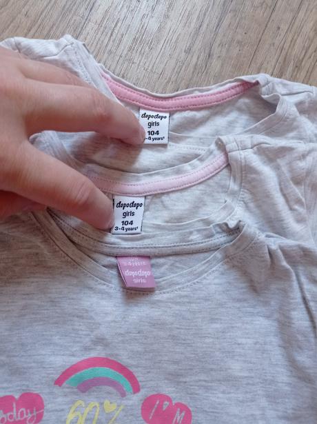 3x tričko, dopodopo,104
