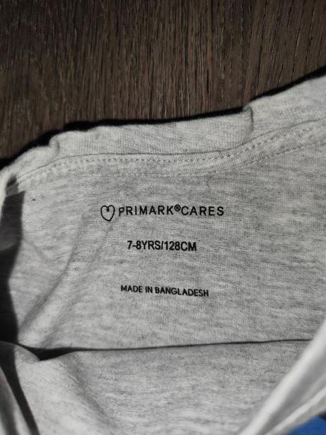 3x tričko, primark,128