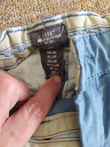 Nohavice 104 2ks, c&a,104