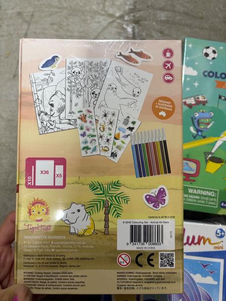 Tiger tribe - set pre chalana na malovanie, 