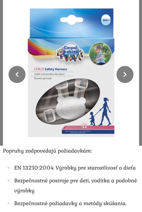 Vodiace popruhy pre deti od 6 mesiacov, canpol babies