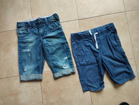Kraťasy h&m, druhé neznáma značka, h&m,134