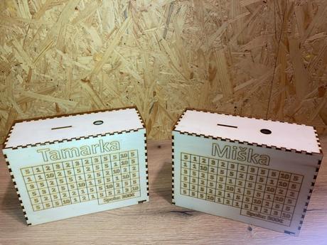 Drevená pokladnička, 