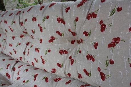 Podsedáky na záhradnú hojdačku čerešne,